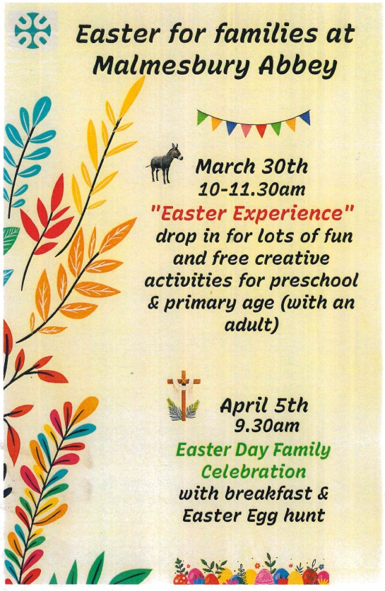 Easter for Families at Malmesbury Abbey